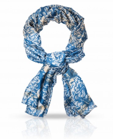 Палантин Женский SN-KABUTAR/BLU